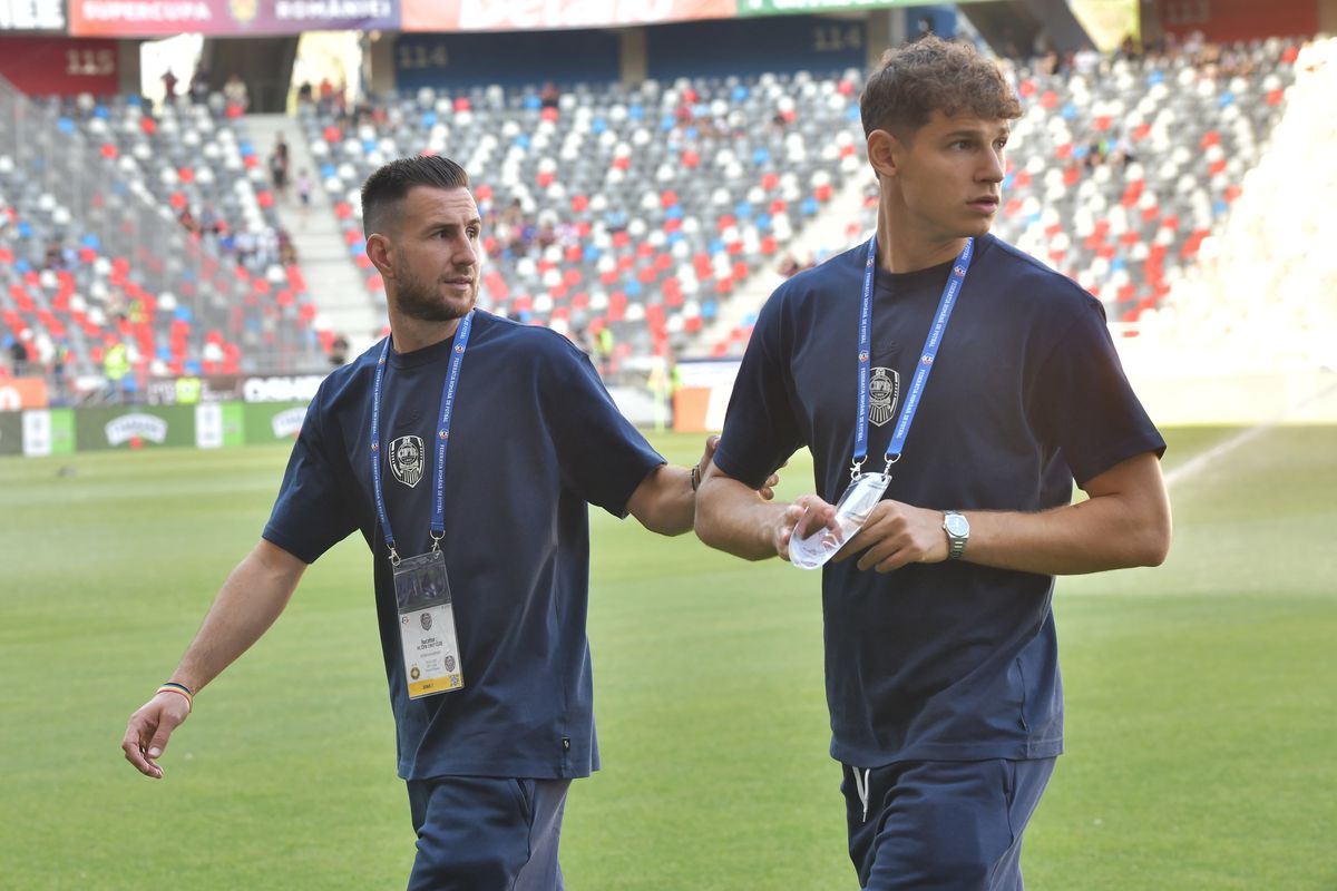 Imagini înainte de Supercupa României, FCSB - CFR Cluj