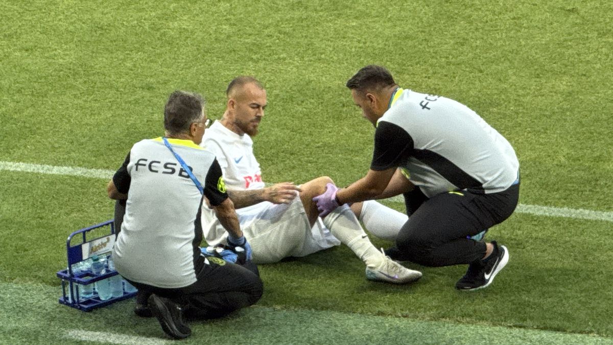 Denis Alibec s-a accidentat în Supercupa României
