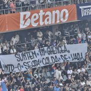 Mesajul apărut în peluza FCSB-ului la meciul cu CFR Cluj din Supercupa României