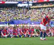 Imagini de la finalul meciului Brazilia - Norvegia, cu Neymar și Haaland / FOTO: Imago