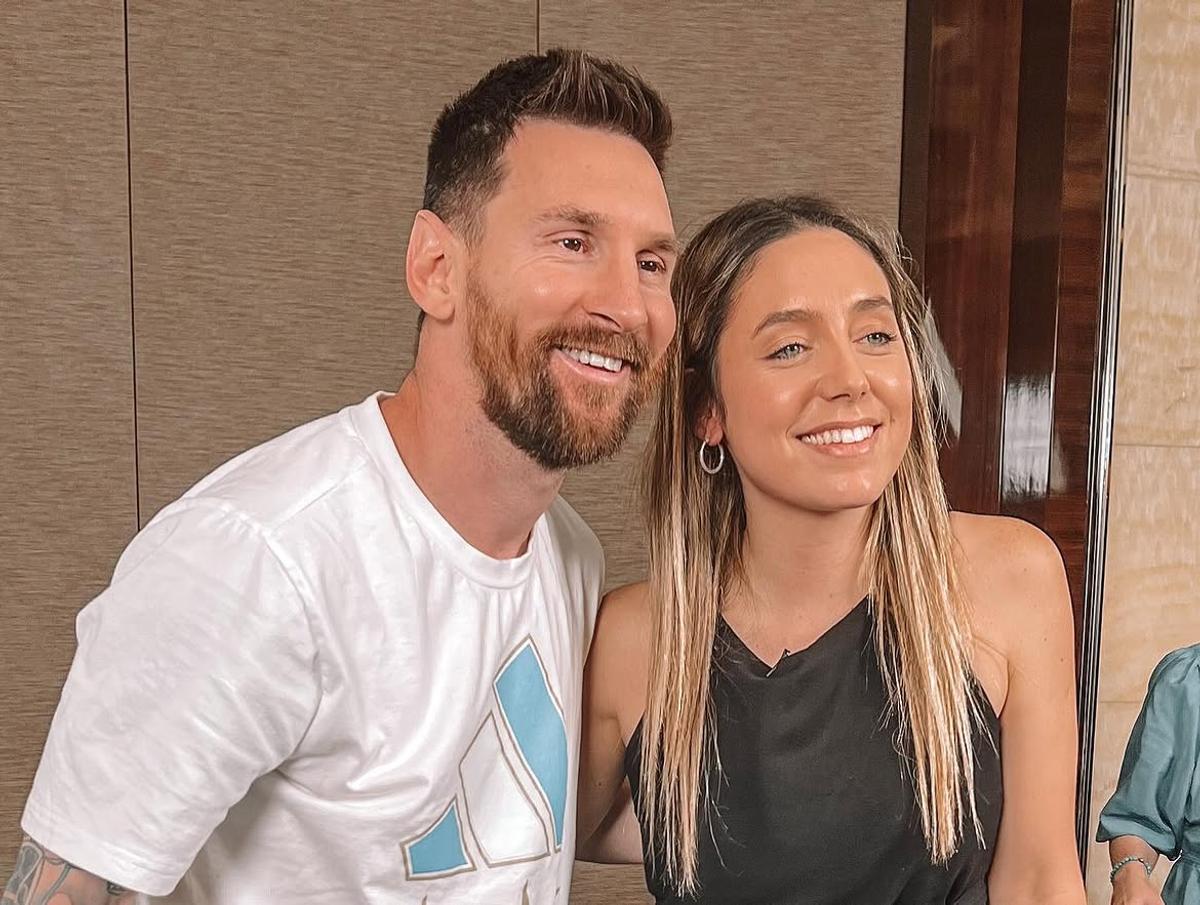 Leo Messi a întâlnit-o din nou pe presupusa amantă și n-a ezitat s-o îmbrățișeze: „Când mă uit la tine...”