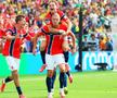 Imagini de la finalul meciului Brazilia - Norvegia, cu Neymar și Haaland