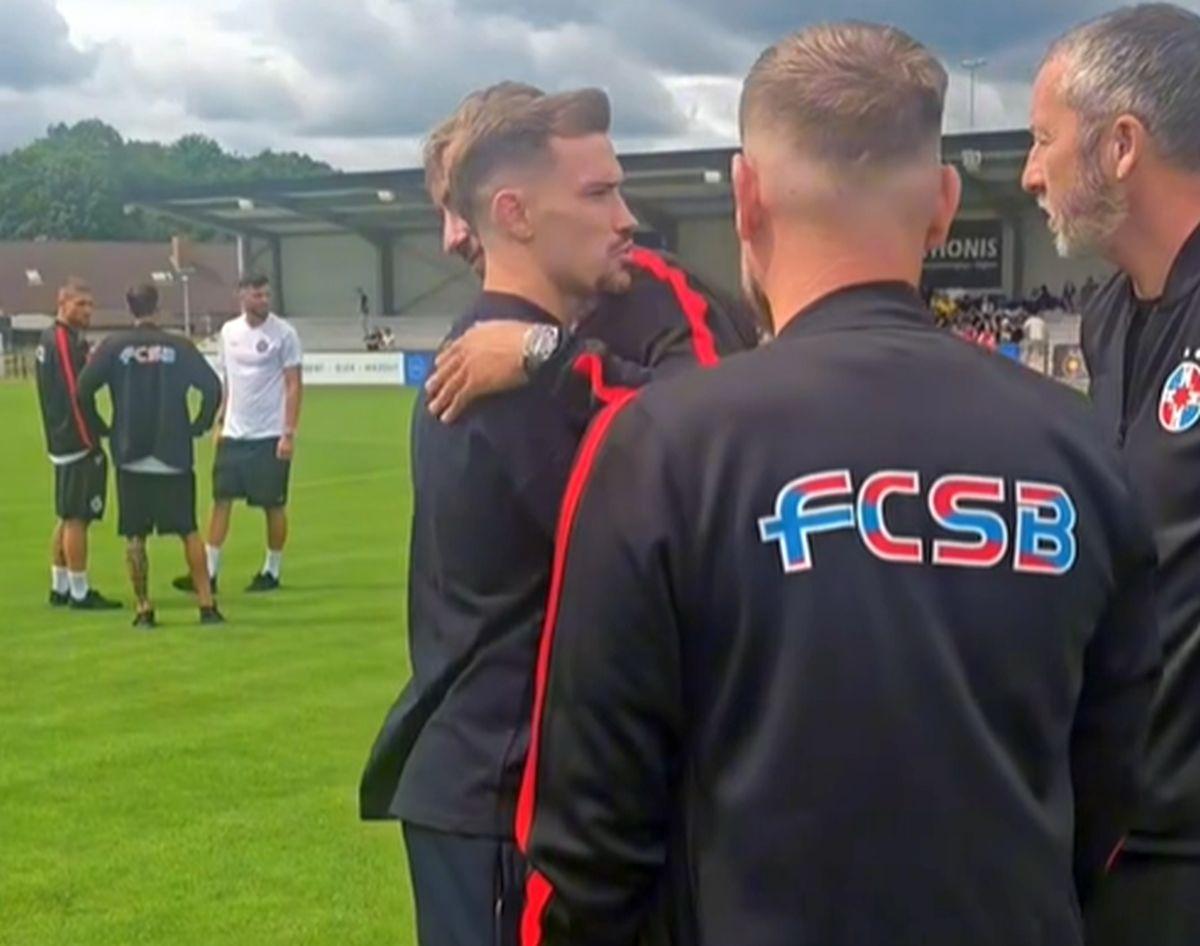 Darius Olaru, revedere cu foștii coechipieri de la FCSB în Belgia