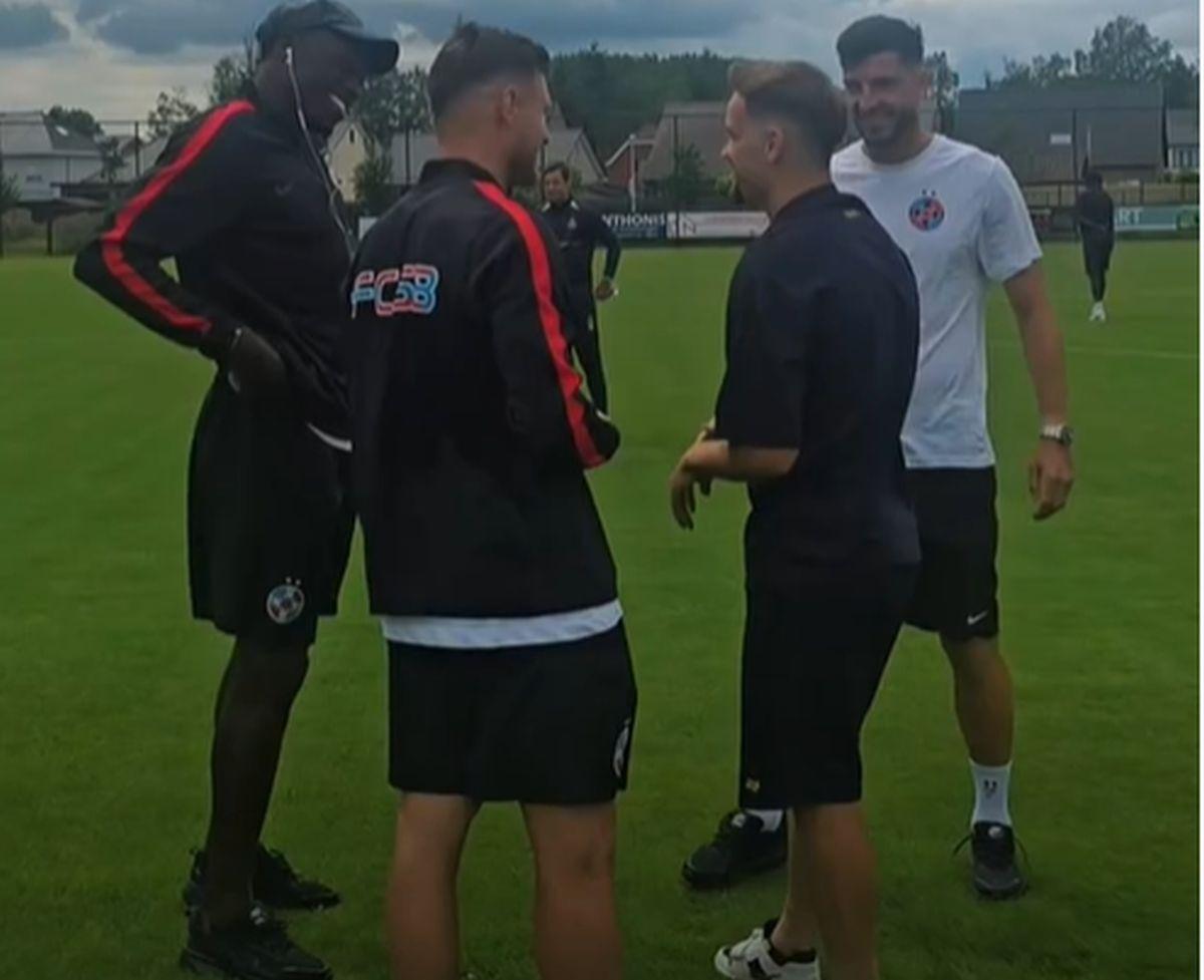 Darius Olaru, revedere cu foștii coechipieri de la FCSB » Ce s-a întâmplat în Belgia