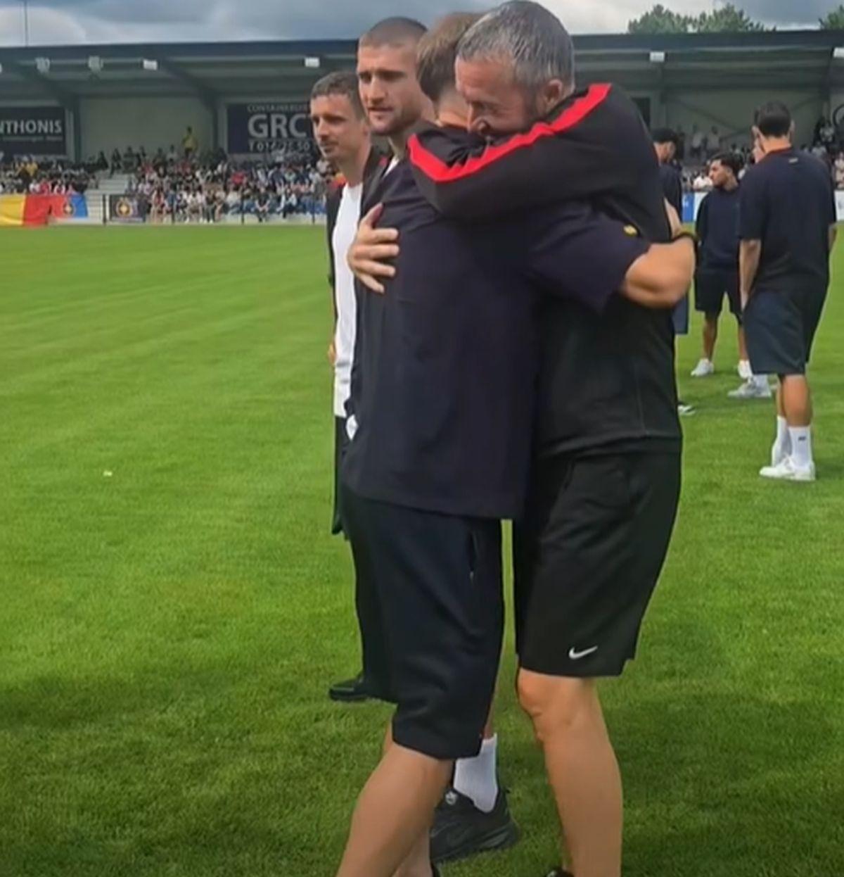 Darius Olaru, revedere cu foștii coechipieri de la FCSB în Belgia