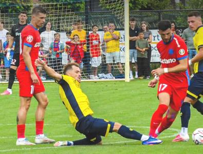 FCSB, umilită de Union St. Gilloise! Cu Darius Olaru titular, belgienii s-au distrat pe teren