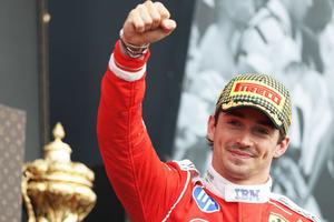 Reacția lui Charles Leclerc, după ce a câștigat MP de la Silverstone