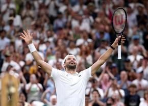 Grigor Dimitrov, din nou în optimile de finală la Wimbledon, fază în care anul trecut s-a accidentat grav: „Joc din dragoste pentru tenis”