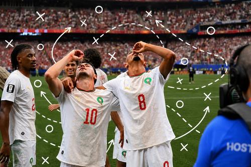 Analiza tactică a meciului Canada - Maroc 0-3, de la Campionatul Mondial din 2026. Fotomontaj GSP