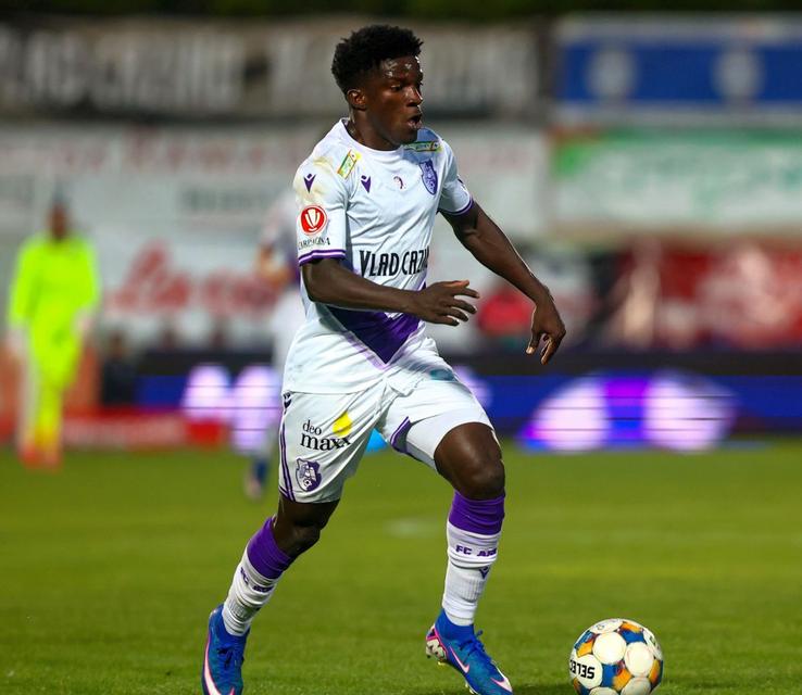 Michael Idowu / Sursă foto: Facebook@ FC Argeș