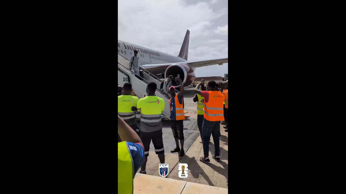După Mondialul istoric, naționala din Capul Verde a beneficiat de o primire spectaculoasă pe aeroport