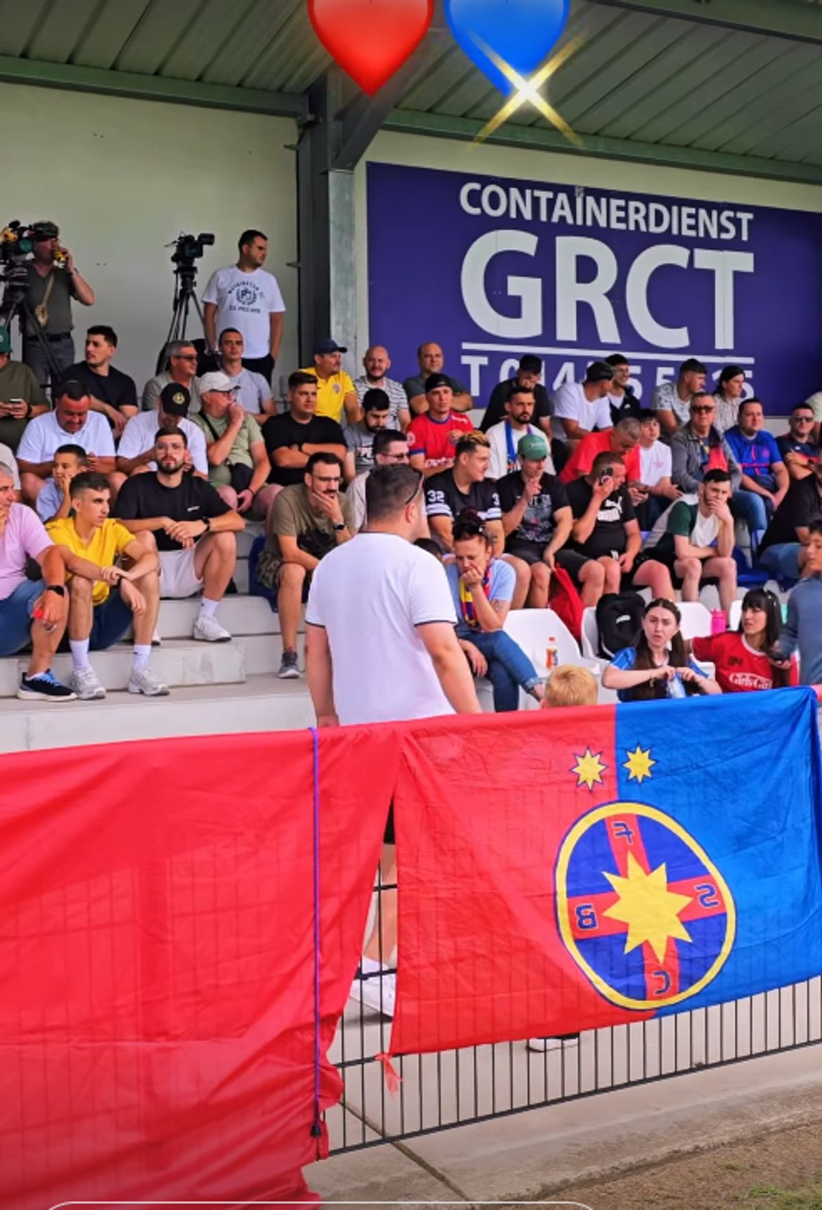 FCSB, susținută în număr mare la amicalul cu Royale Union St. Gilloise