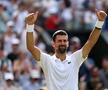 Novak Djokovic l-a învins în 4 seturi pe Roman Safiullin, în optimile de finală ale Wimbledon