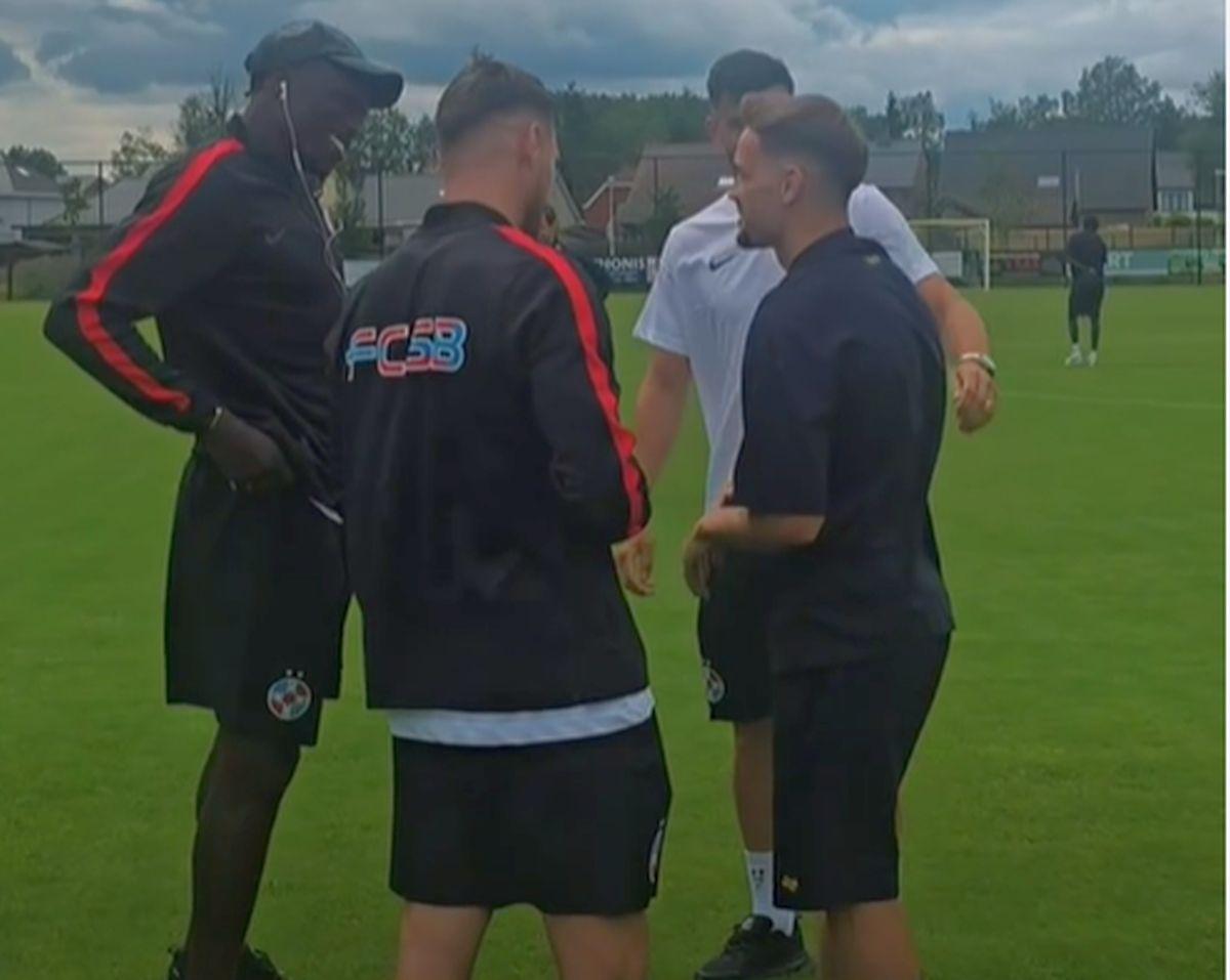 Darius Olaru, revedere cu foștii coechipieri de la FCSB în Belgia