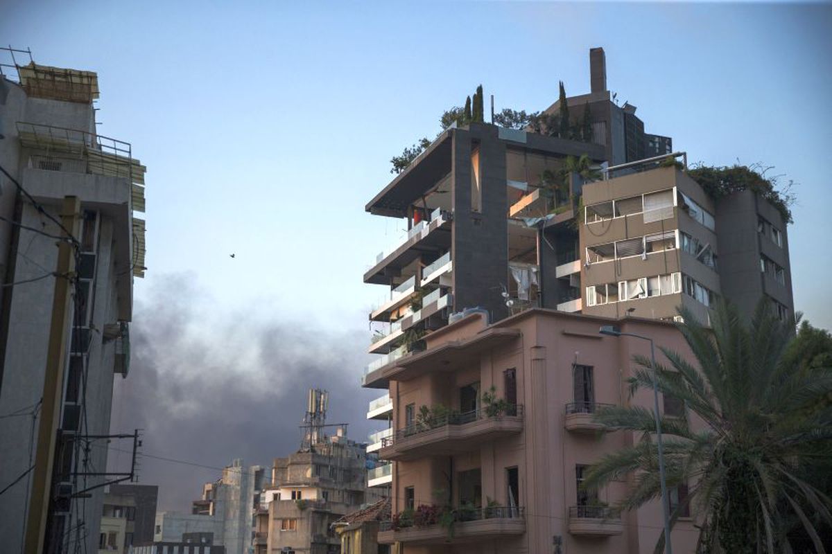 Explozie Beirut, Liban