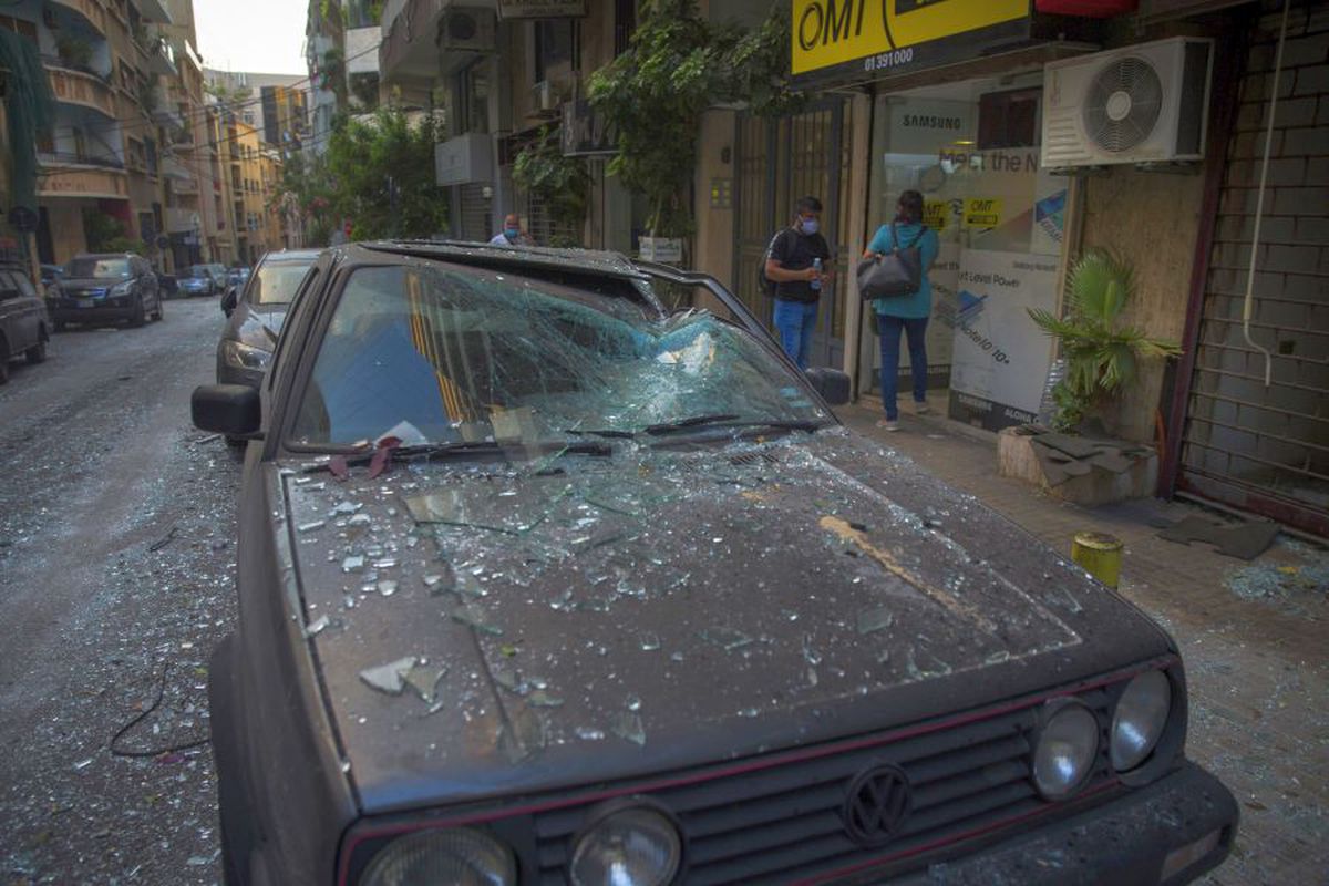 Explozie Beirut, Liban