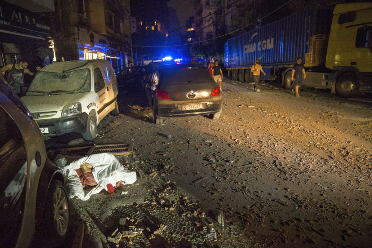 Explozie Beirut, Liban