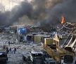 Iadul de la Beirut, după exploziile devastatoare din capitala Libanului. foto: Guliver/Getty Images