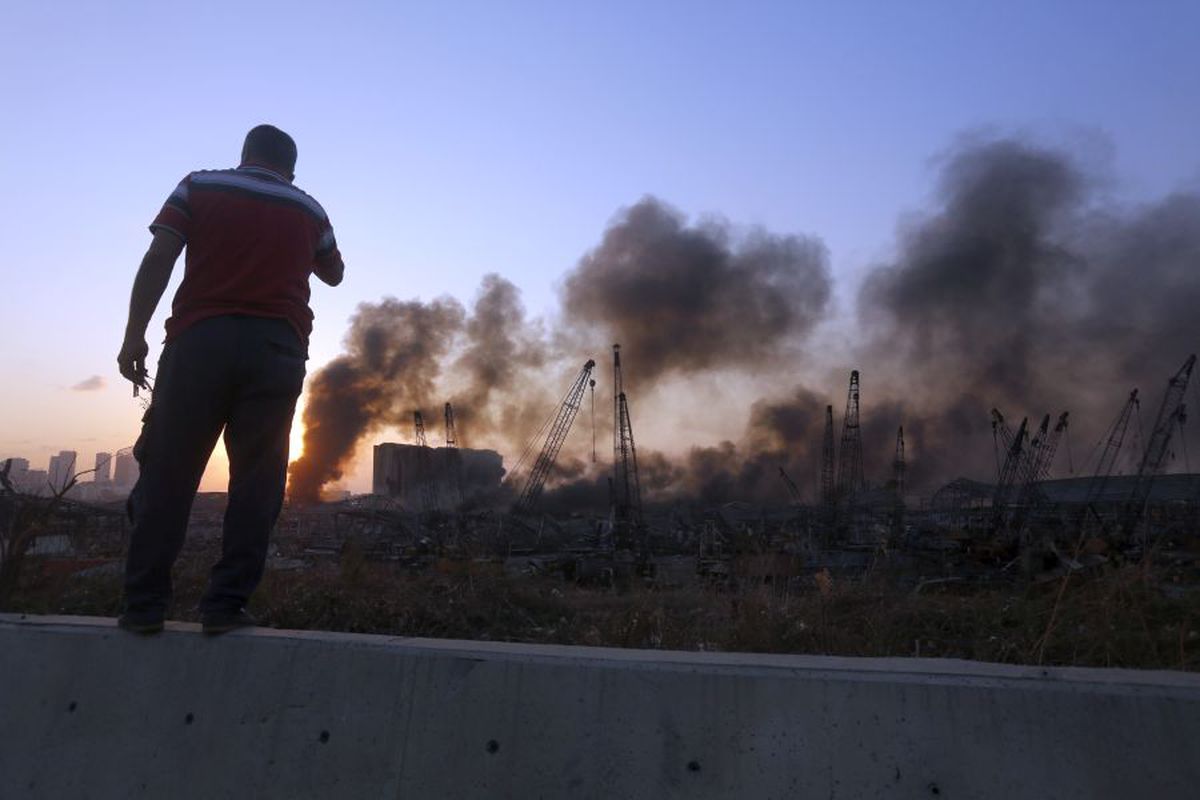 Explozie Beirut, Liban