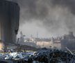 Iadul de la Beirut, după exploziile devastatoare din capitala Libanului. foto: Guliver/Getty Images