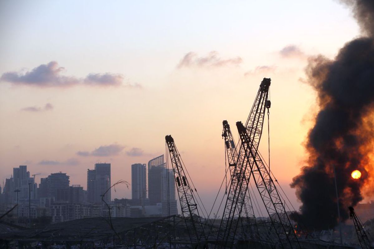 Explozie Beirut, Liban