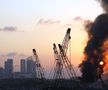 Iadul de la Beirut, după exploziile devastatoare din capitala Libanului. foto: Guliver/Getty Images