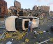 Iadul de la Beirut, după exploziile devastatoare din capitala Libanului. foto: Guliver/Getty Images