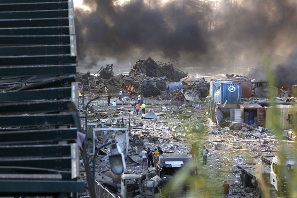 Explozie Beirut, Liban