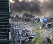 Iadul de la Beirut, după exploziile devastatoare din capitala Libanului. foto: Guliver/Getty Images