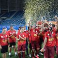 CFR Cluj a câștigat al 3-lea titlu consecutiv în urmă cu 2 zile. Echipa lui Dan Petrescu a câștigat finala Ligii 1 pe Ion Oblemenco, scor 3-1 cu Craiova