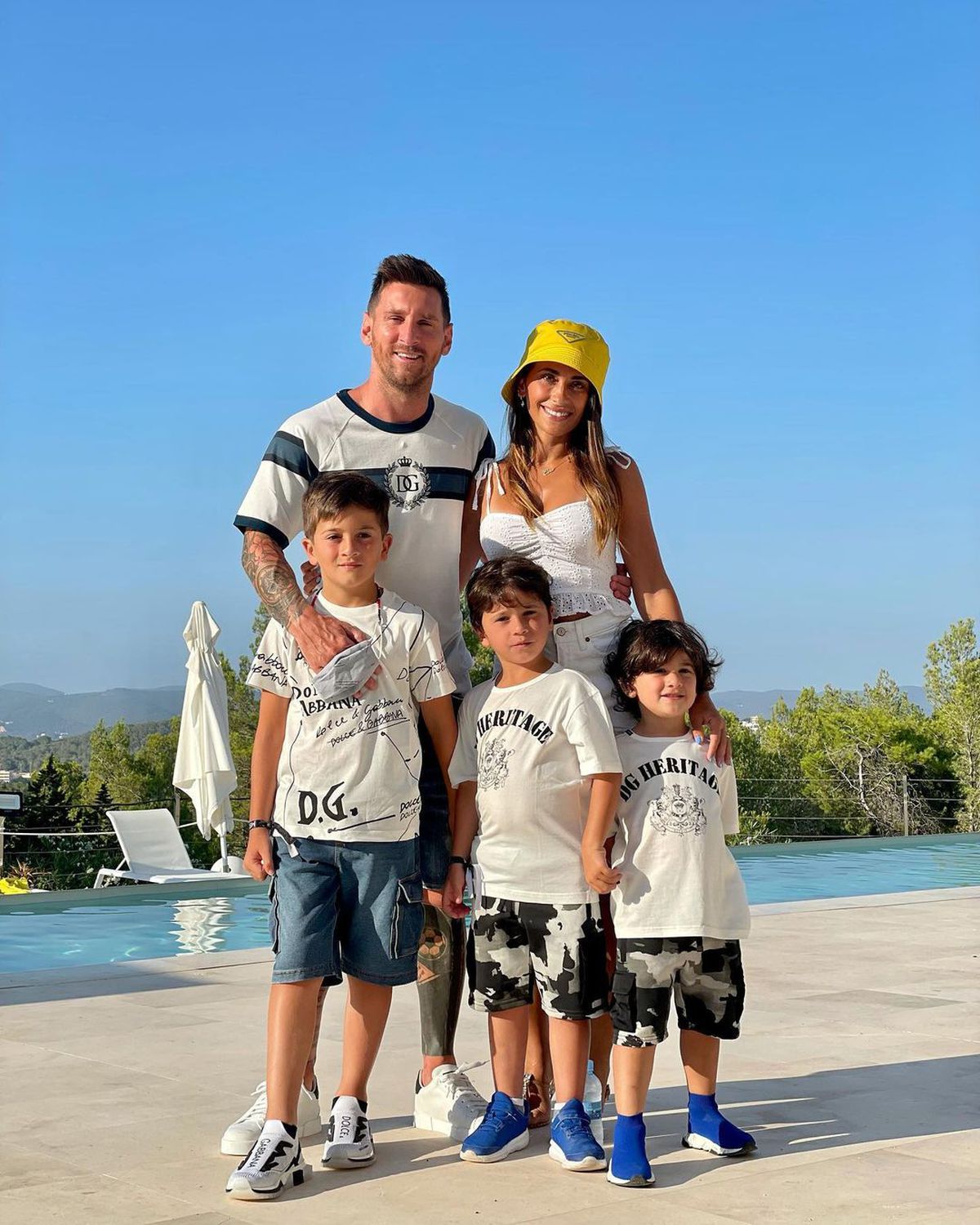 Leo Messi - vacanță