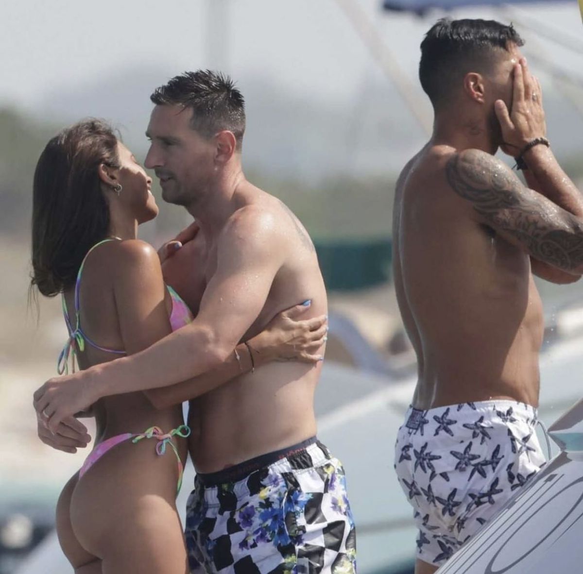 Leo Messi - vacanță