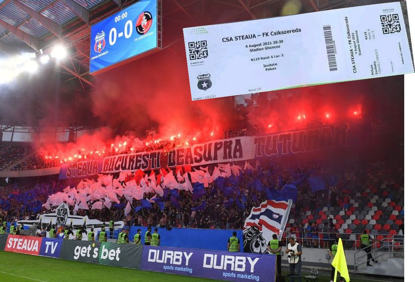 Steaua a câștigat primul meci de la promovarea în Liga 2, scor 1-0, contra celor de la Csikszereda. O controversă a aprins disputa dintre fani în orele care au urmat partidei.