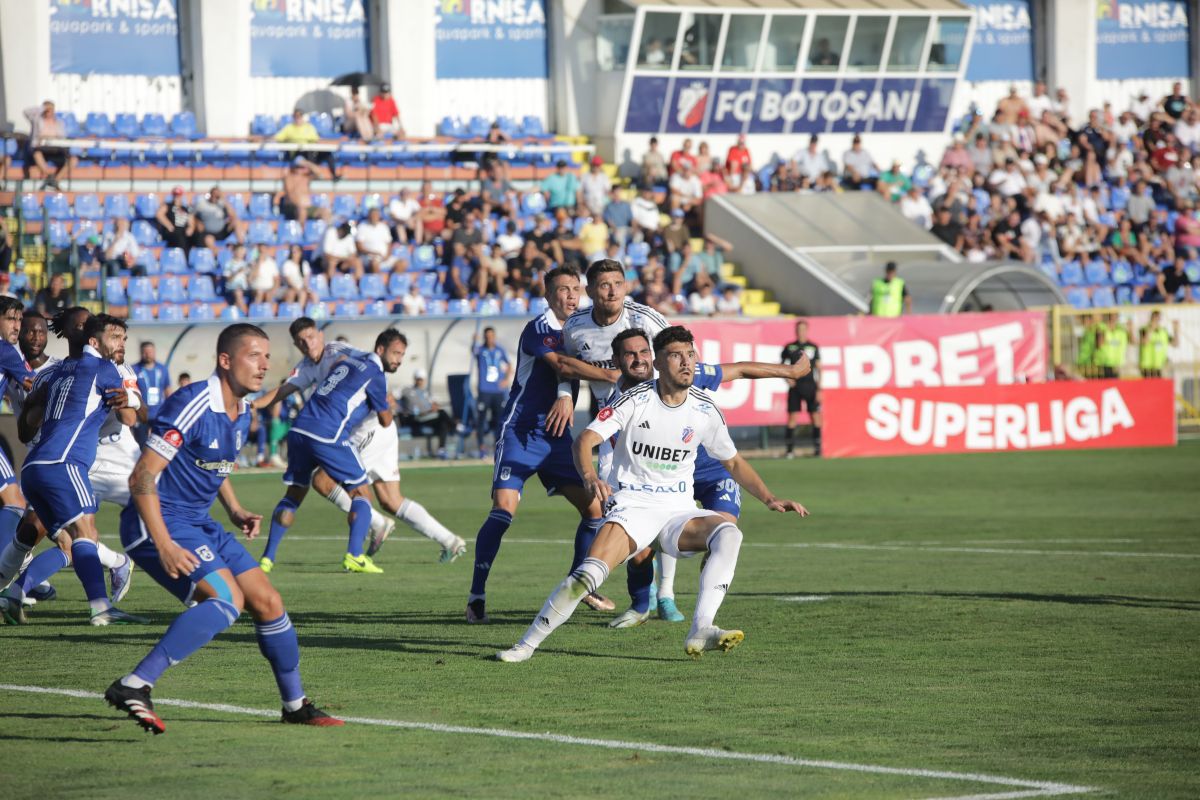 FC Botoșani - FCU Craiova, 5 august 2023 / FOTO: Ionuț Tabultoc