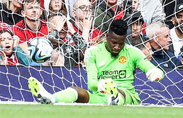 Onana a gafat din nou în poarta lui Manchester United și a ajuns la 19 goluri încasate în 11 meciuri