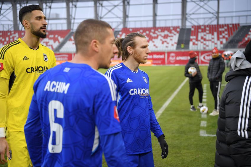 FCU Craiova s-a impus în deplasarea de la Botoșani, scor 1-0. Vlad Achim (34 de ani), mijlocașul oltenilor, a făcut un apel către fanii din Peluza Sud, cei care au renunțat să mai susțină echipa.