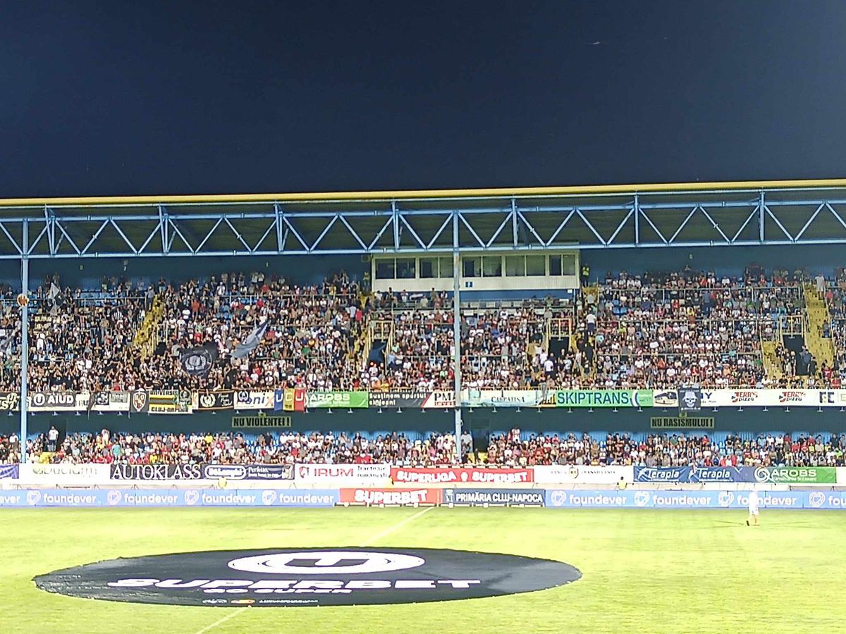 Atmosferă la U Cluj - Dinamo