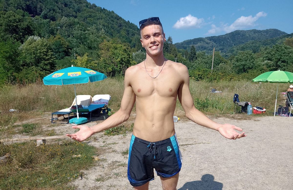 David Popovici, vacanțe, timp liber. Foto: Instagram