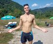 David Popovici, vacanță la Băile Sărate din Telega / Sursă foto: Facebook