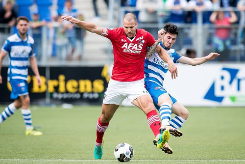 Gustavo Hebling, în dreapta, în perioada de la PEC Zwolle // foto: Imago Images
