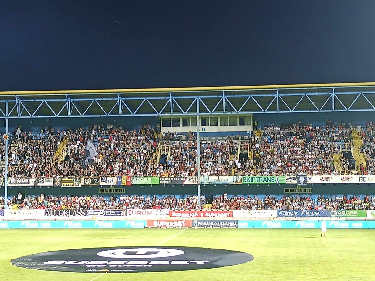 Atmosferă la U Cluj - Dinamo