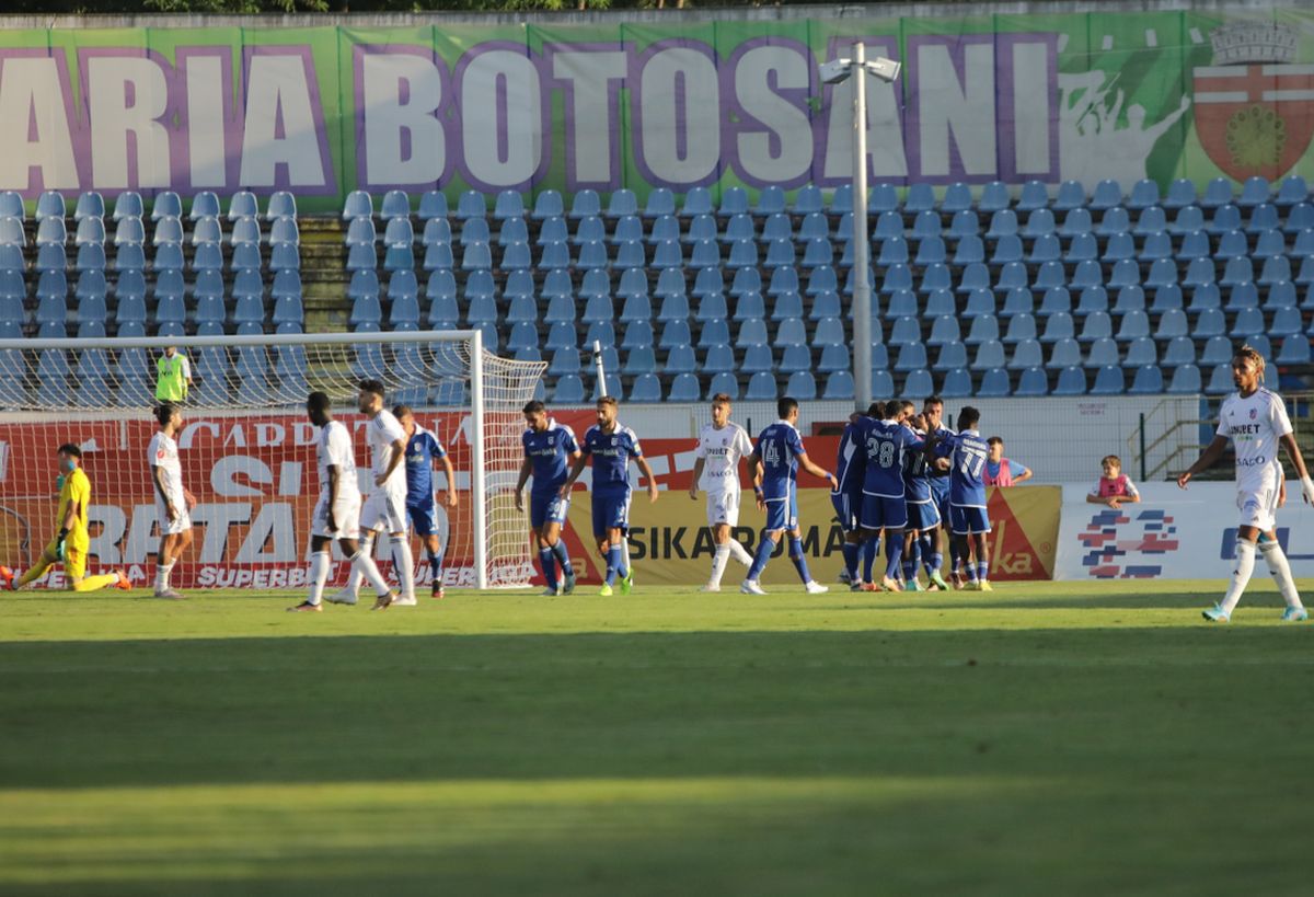 FC Botoșani - FCU Craiova, 5 august 2023 / FOTO: Ionuț Tabultoc