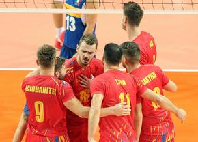 Naționala de volei masculin a României a învins cu 3-0 Macedonia de Nord