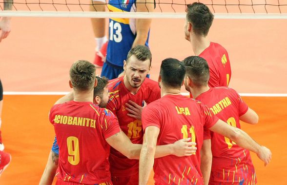 Naționala de volei masculin a României a învins Macedonia de Nord