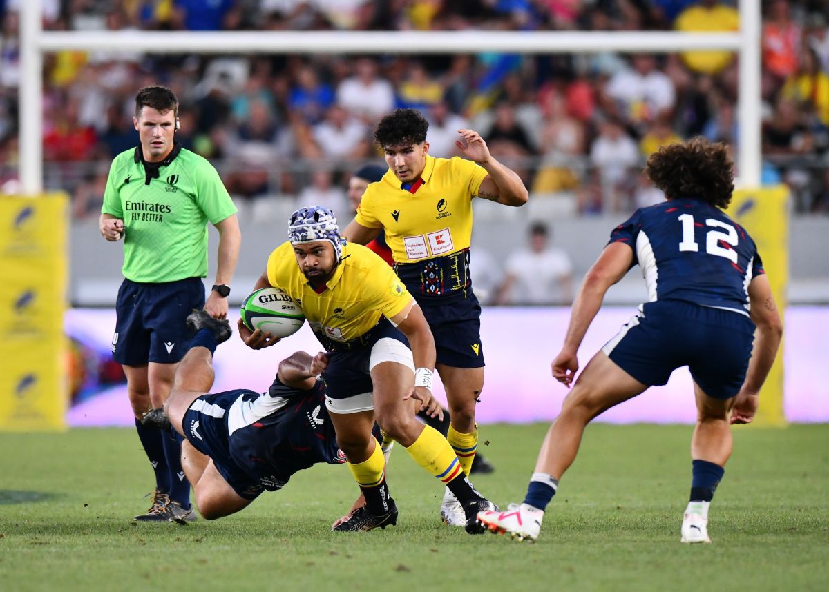 Naționala de rugby din România, eșec cu SUA pe Arcul de Triumf