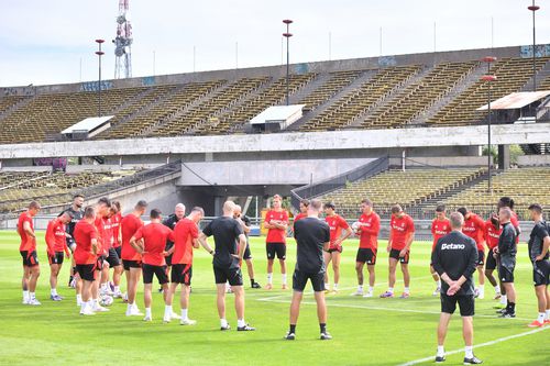 Antrenament Sparta Praga, înaintea meciului cu FCSB. FOTO: Cristi Preda (GSP.RO)