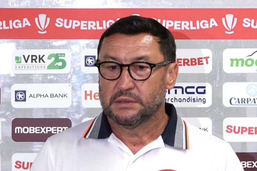 Viorel Moldovan, 52 ani, dezamăgit după Rapid - Sepsi 2-2