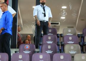Cum au fost surprinși Dan Șucu și Marius Șumudică în loje de fotoreporterul GSP, la finalul meciului din Giulești