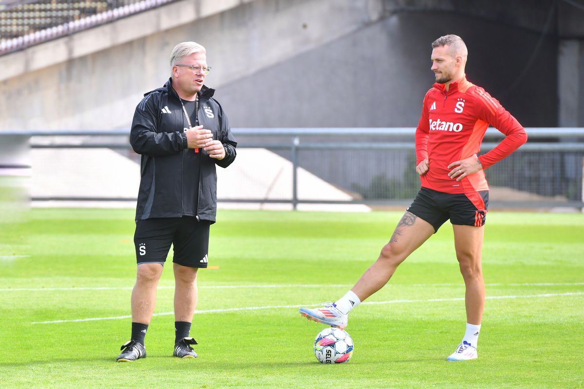 Antrenament Sparta Praga, înaintea meciului cu FCSB