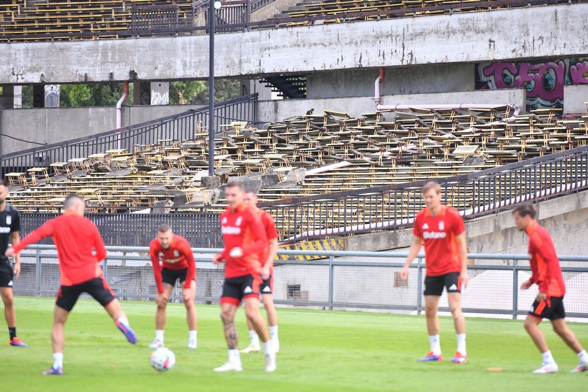 Antrenament Sparta Praga, înaintea meciului cu FCSB